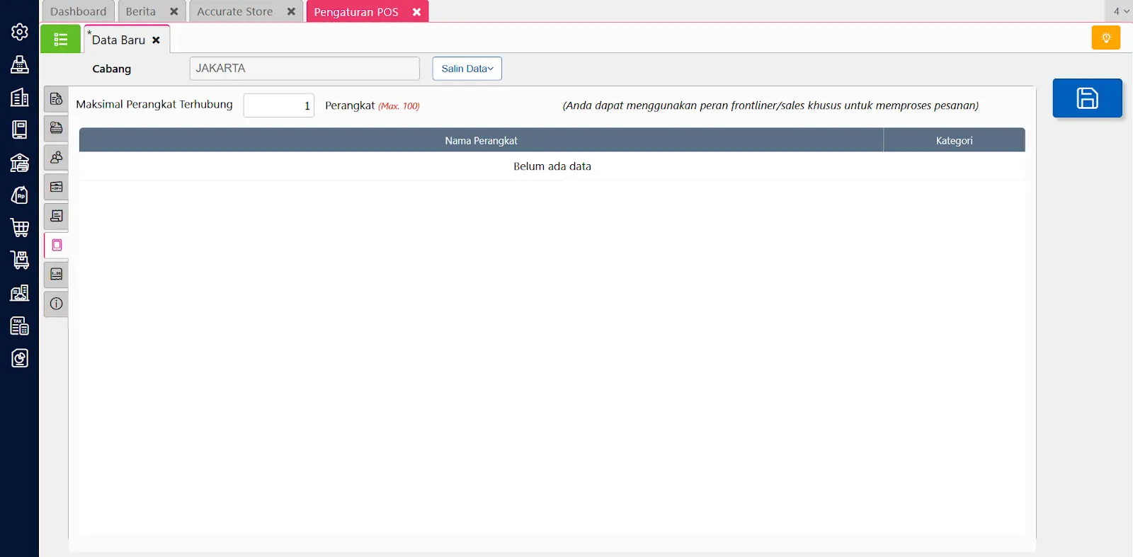 Cara Integrasi Accurate POS dengan Accurate Online